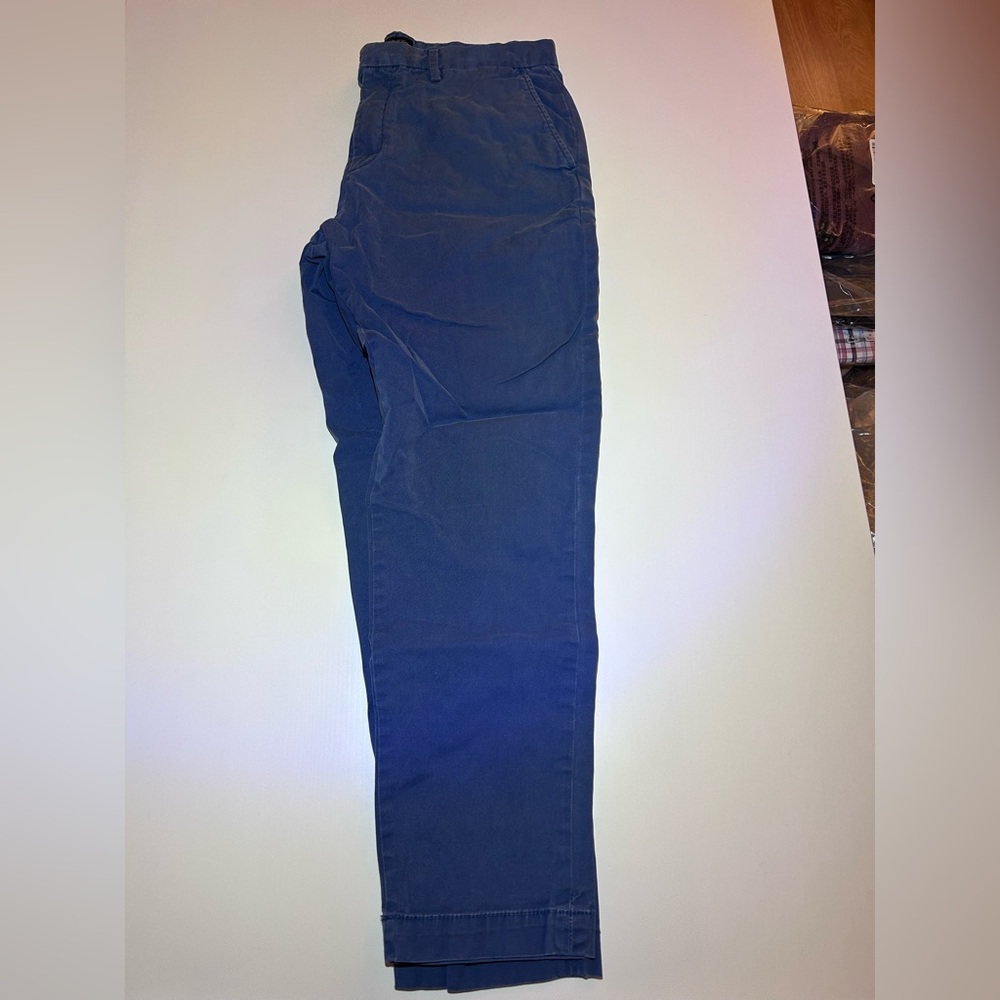 Banana Republic Slate Blue Slim Tapered Chinos